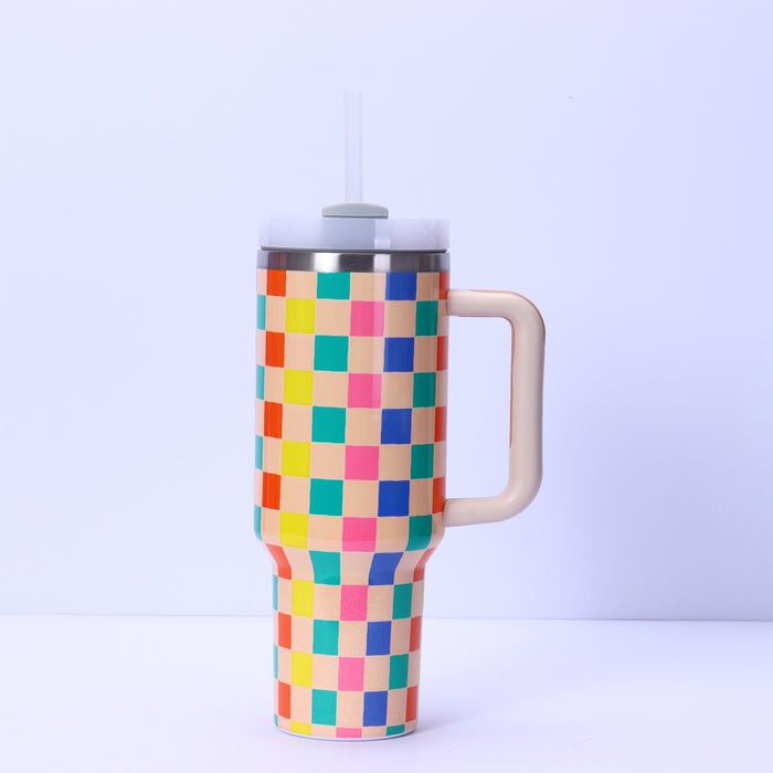 Wholesale 304 Stainless Steel Vacuum Insulated Cup with Handle 540oz Large Capacity MOQ≥2