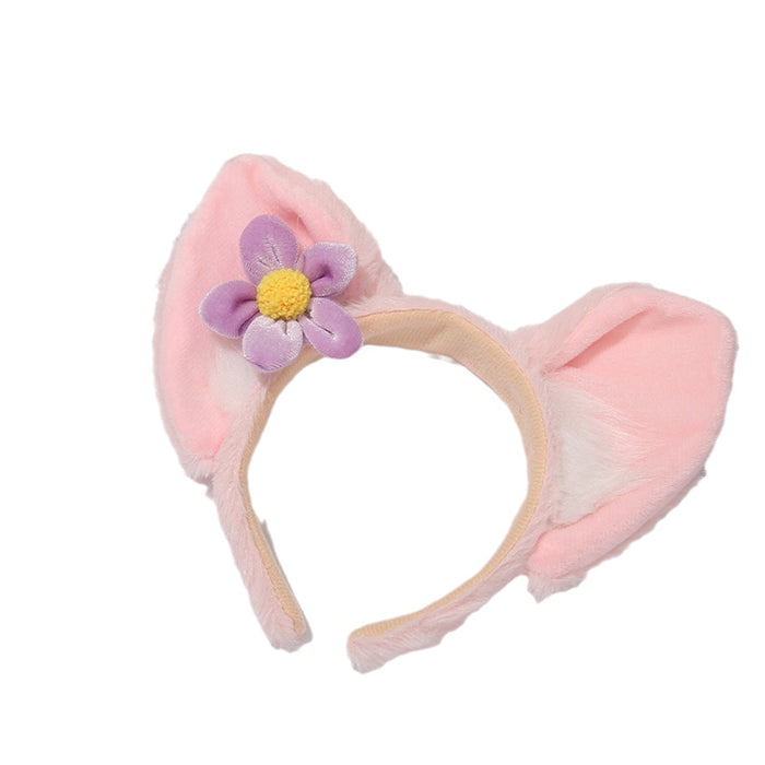 Wholesale Animal Ears Hair Accessories Amusement Park Headdress Bow Headband JDC-HD-Sili004