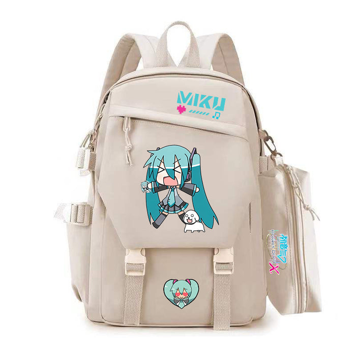 Wholesale Anime Character Large Capacity Multi-Layer Backpack Bags for Elementary and Middle School Students