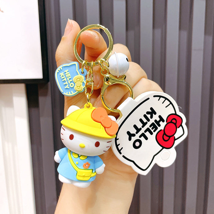 Wholesale Cartoon Silicone Keychain JDC-KC-MZL013