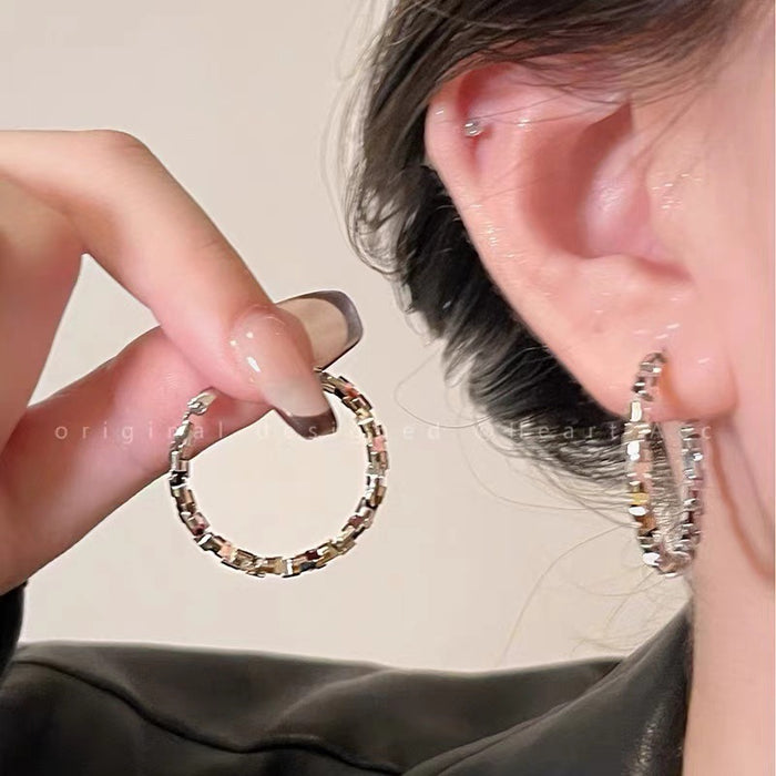Wholesale Personality Large Hoop Earrings
