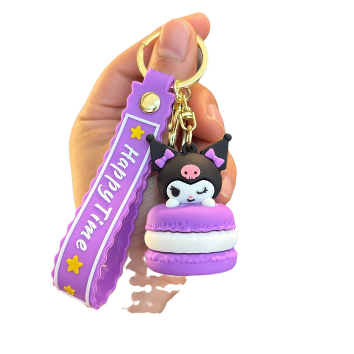 Wholesale Cartoon Silicone Anime Keychain JDC-KC-PengYu044