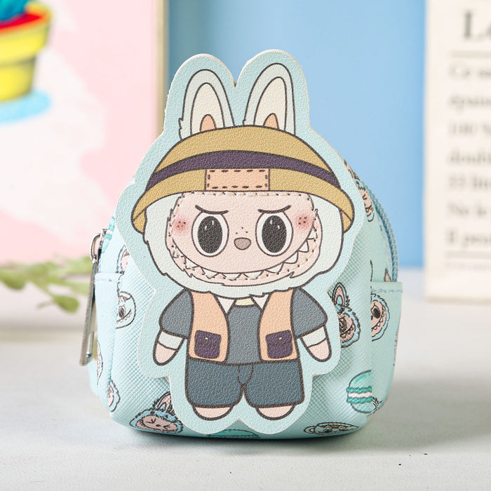 Wholesale Cute Coin Purse Keychain Cartoon Storage Doll Key Bag Doll Machine Grabber Pendant