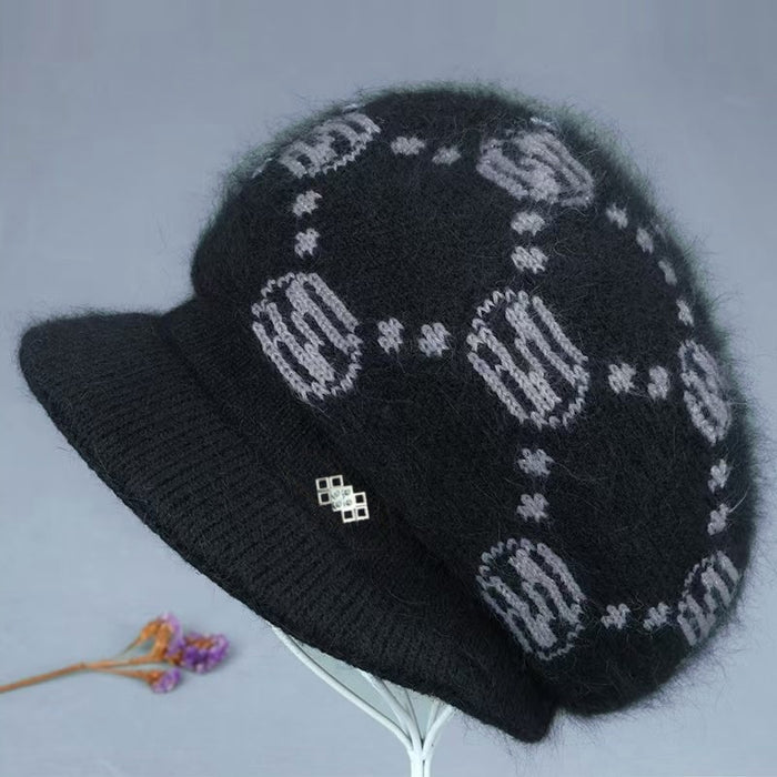 Wholesale Middle-aged and Elderly Wool Hats for Warm Knitting JDC-HT-PX009