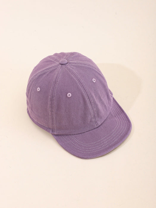 Wholesale Short-Brim Baseball Cap Washed Vintage Soft-Top Workwear Hat Trendy