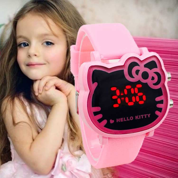 Wholesale Kids Silicone Electronic Watch (M) JDC-WH-Qiqi001