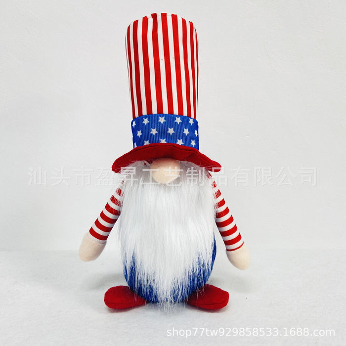 Wholesale New Doll National Day Star Bar Sharp Hat Decoration Wholesale