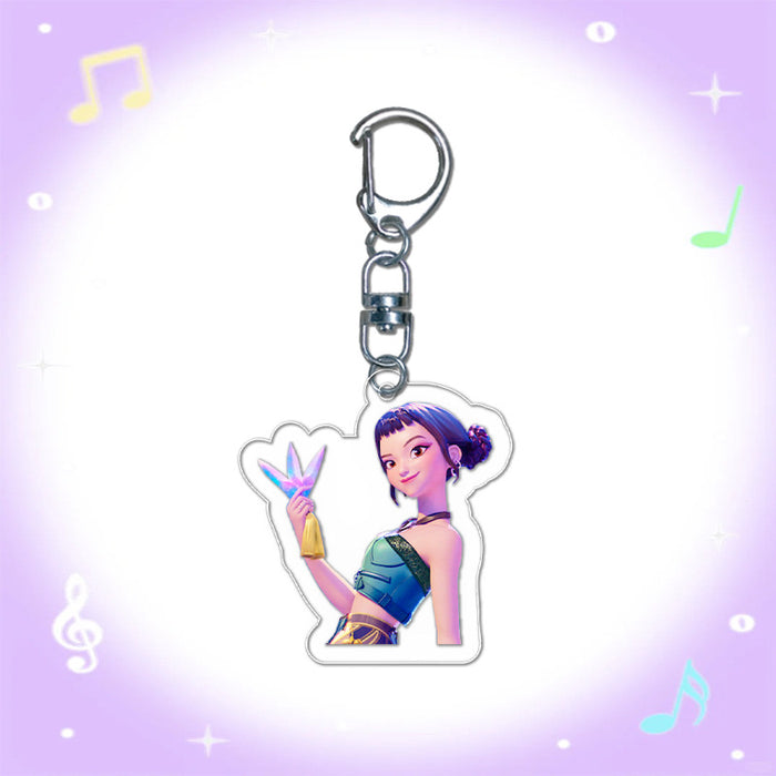 Wholesale Anime Custom Acrylic DIY Keychains