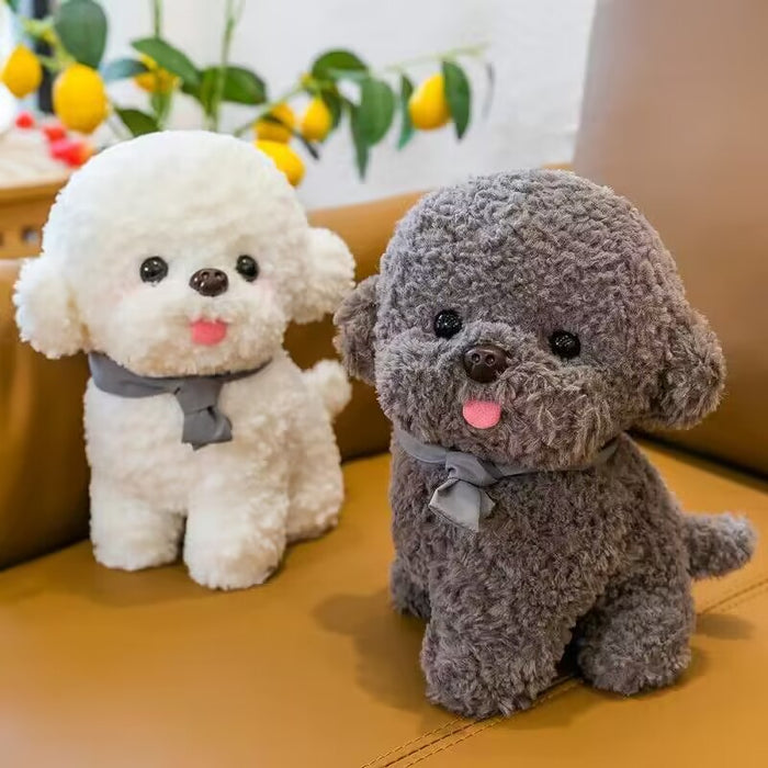 Wholesale Simulation White Bichon Frise Doll Cute JDC-DO-MW012