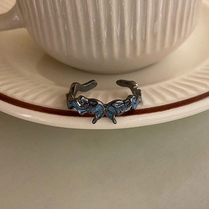 Wholesale Dream Butterfly Ring Women's Ins Niche Design