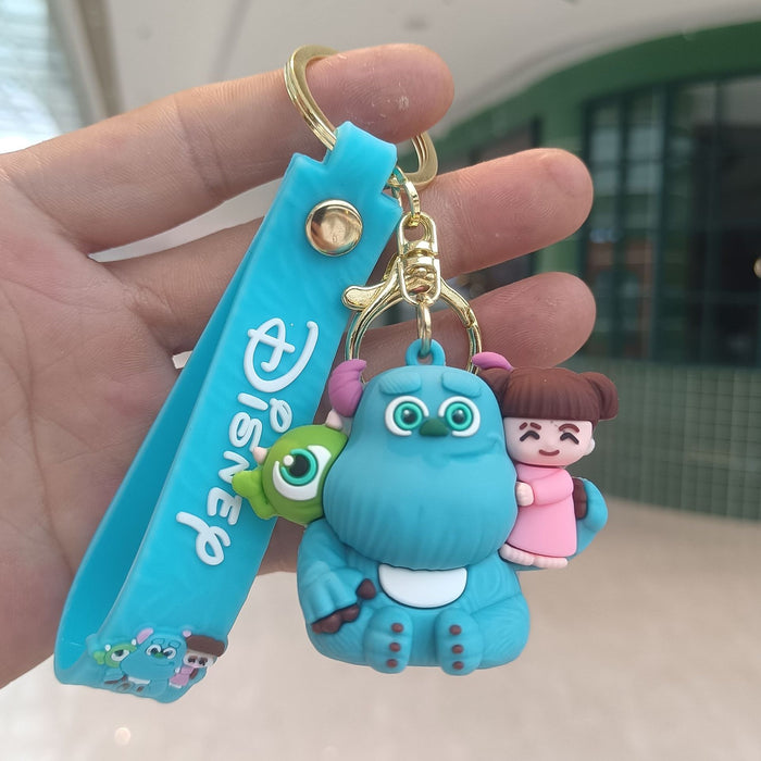 Wholesale Cartoon Silicone Anime Keychain JDC-KC-YiChang039