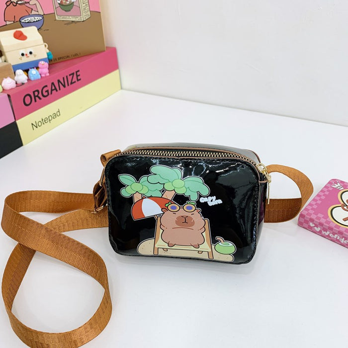 Wholesale Princess-style cute cartoon girl shoulder bag