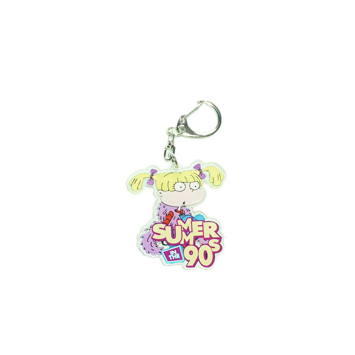 Wholesale Acrylic keychain cartoon character backpack pendant