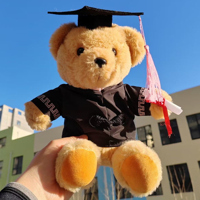 Wholesale Graduation Bear Doll Bachelor's Suit Doll Master Doll Doctor School Uniform College Student Gift Printing Logo JDC-DO-MW006