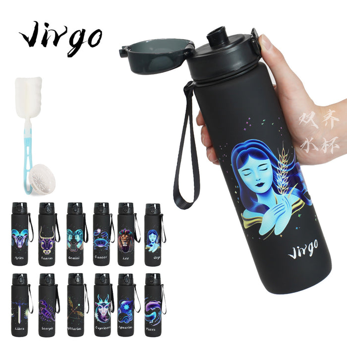 Wholesale Constellation water cup bounce cup plastic water cup