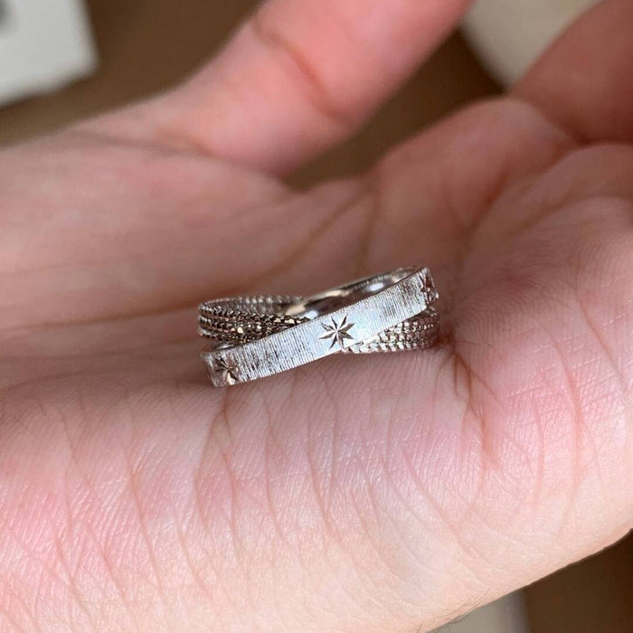 Wholesale  Ring with Enamel and Tiger's Eye Stone