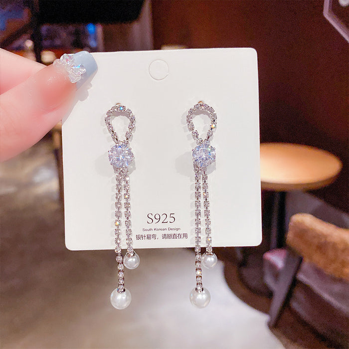 Wholesale Earrings, earrings, long tassels, celebrity earrings wholesale