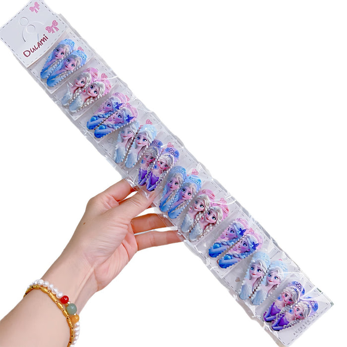 Wholesale 10 pairs Cute Cartoon Hair Clip for Kids with Bangs