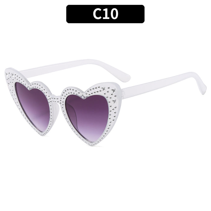 Wholesale Diamond-encrusted Love PC Sunglasses JDC-SG-XIa082