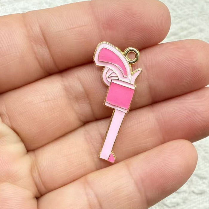 Wholesale 10pcs Western Cowboy Series Metal Drip Oil Hook Earrings,  Boots,  and Hat Earrings