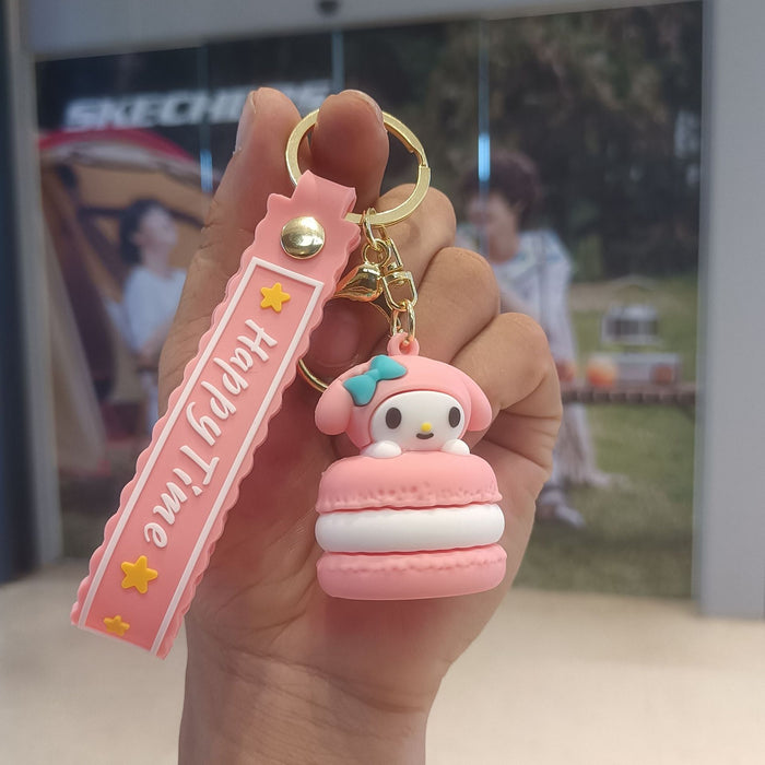 Wholesale Cartoon Silicone Doll Keychain JDC-KC-KuangK035