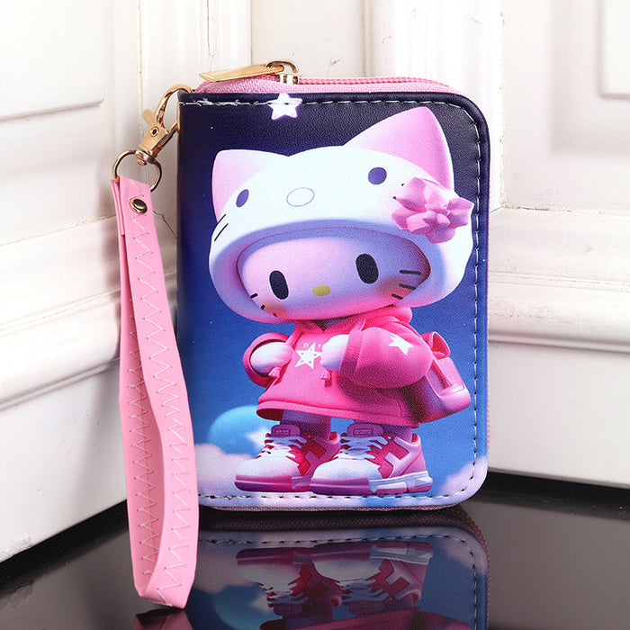 Wholesale Cartoon Cat Small Wallet with Card