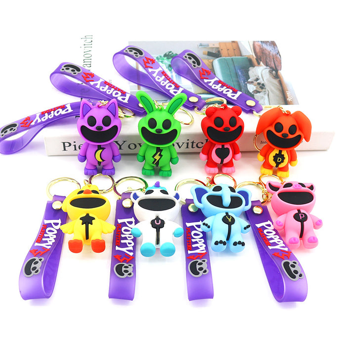 Wholesale Cartoon Cute PVC Doll Keychains JDC-KC-HaoAn010