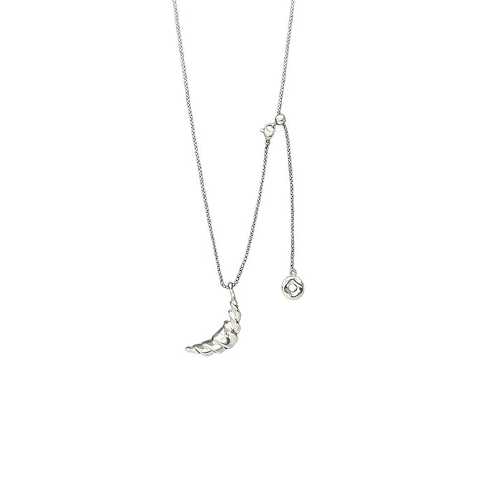 Wholesale Cattle Bag Donut Pull-out Necklace Women's Long South Clavicle Chain