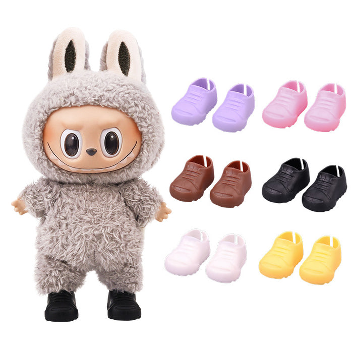 Wholesale Doll pendant doll accessories shoes dress-up casual shoes candy color