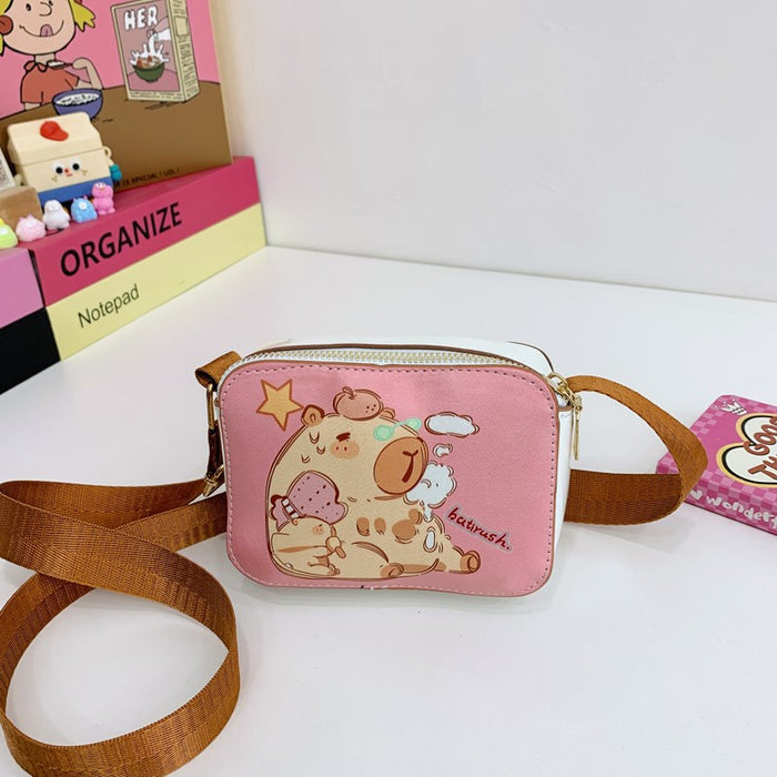 Wholesale Princess-style cute cartoon girl shoulder bag