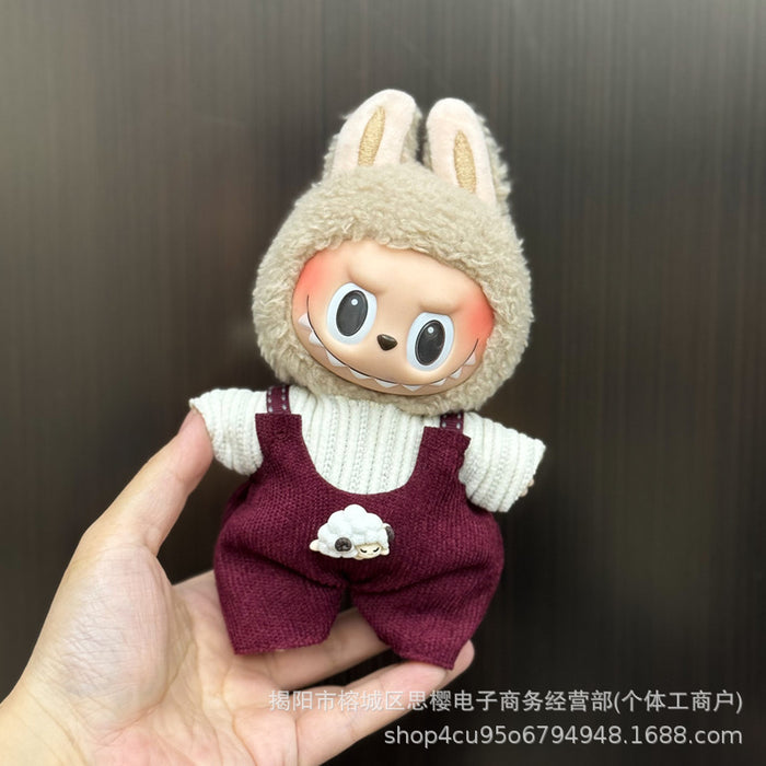 Wholesale Doll Clothes 17cm Pendant Plush Doll Replacement Set