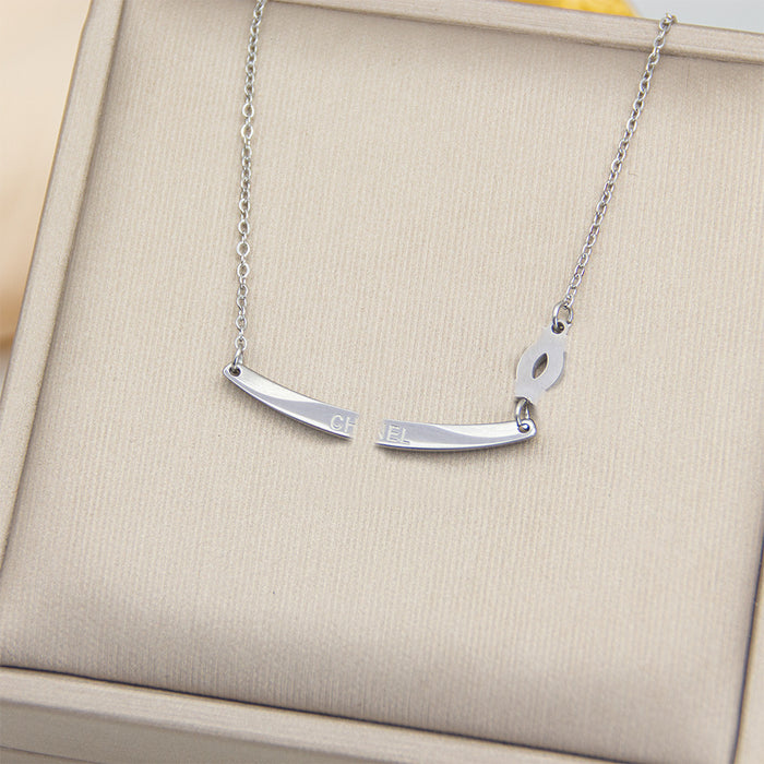 Wholesale Fashion necklace, pull-out collarbone chain, minimalist for women