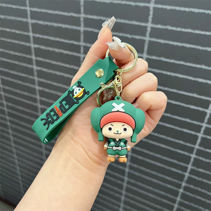 Wholesale Creative Cartoon Cute PVC Soft Keychain JDC-KC-JinB027