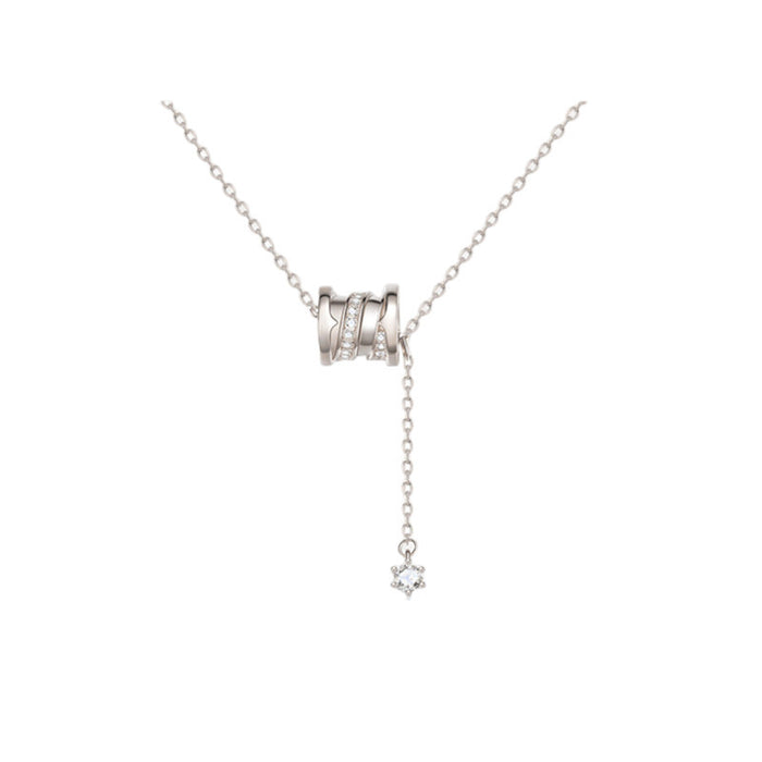 Wholesale Necklace silver niche light luxury collarbone chain jewelry