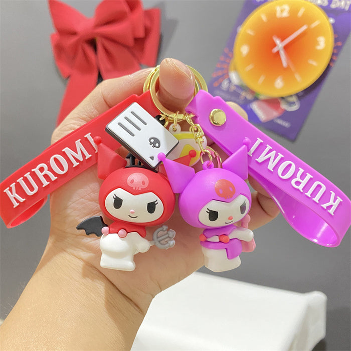 Wholesale PVC Cartoon Doll Keychain JDC-KC-WuYi016