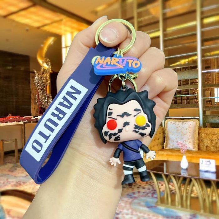 Wholesale Silicone Cartoon Keychain JDC-KC-MingT235