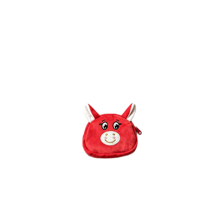 Wholesale 3pcs Crying Horse Plush Coin Purse Storage Bag
