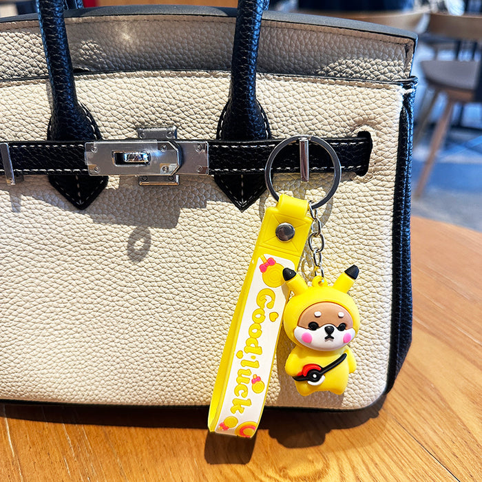 Wholesale   Cartoon Key Chain dog key chain pendant  school cute key chain