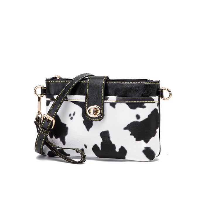 Wholesale Vintage Print Western Women' s Bohemian Small Crossbody Clutch Wallet