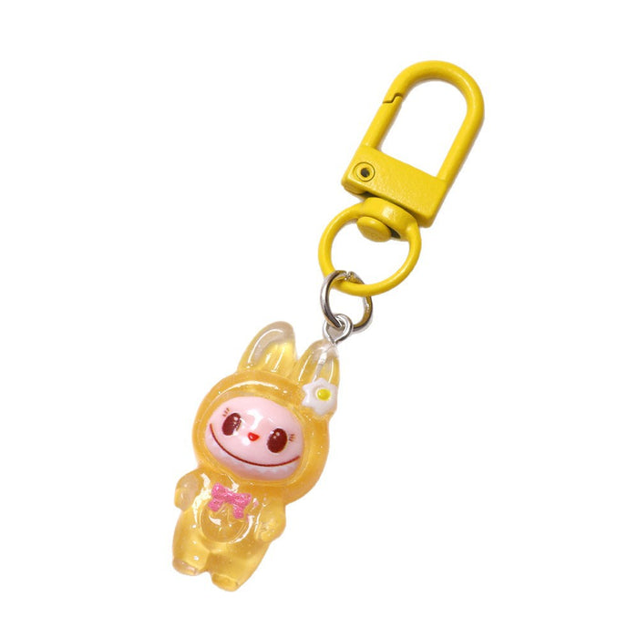 Wholesale Luminous cartoon cloth key chain cute doll pendant key chain