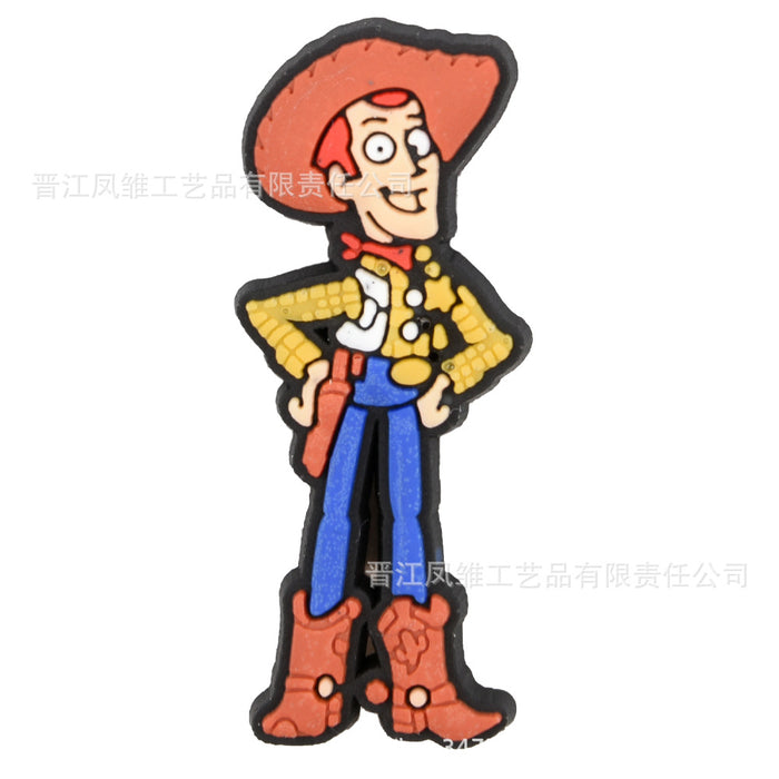 Wholesale 50pcs Cute cartoon Shoes Charms accessories