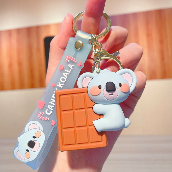 Wholesale Cute Koala Candy Series Keychains