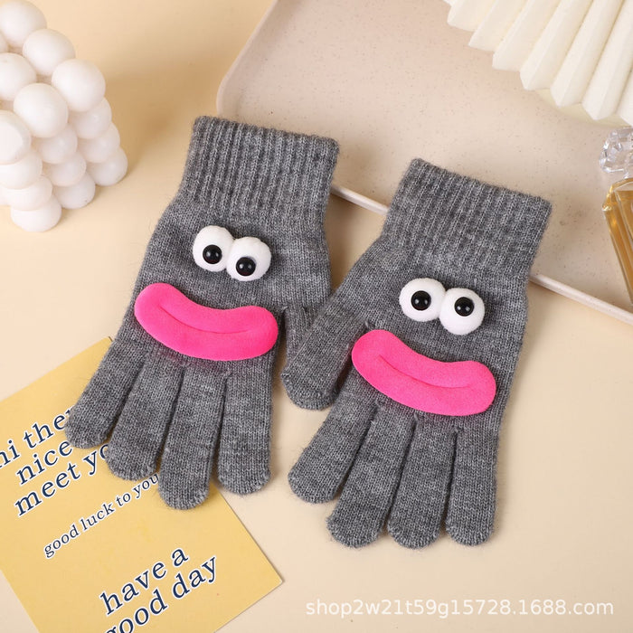 Wholesale Cute and Funny Winter Thickeneded  Gloves