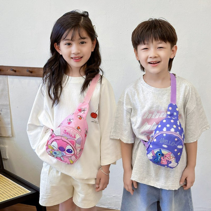 Wholesale Cartoon Children's Bag Coin Purse Crossbody Bag Large Capacity Chest Bag