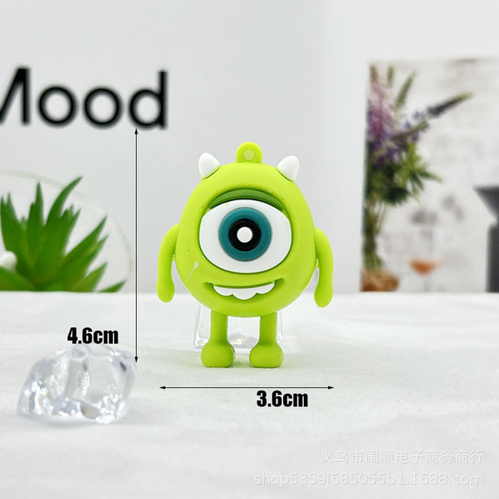 Wholesale Cartoon  Doll Pendant One-eyed Key Chain Pendant