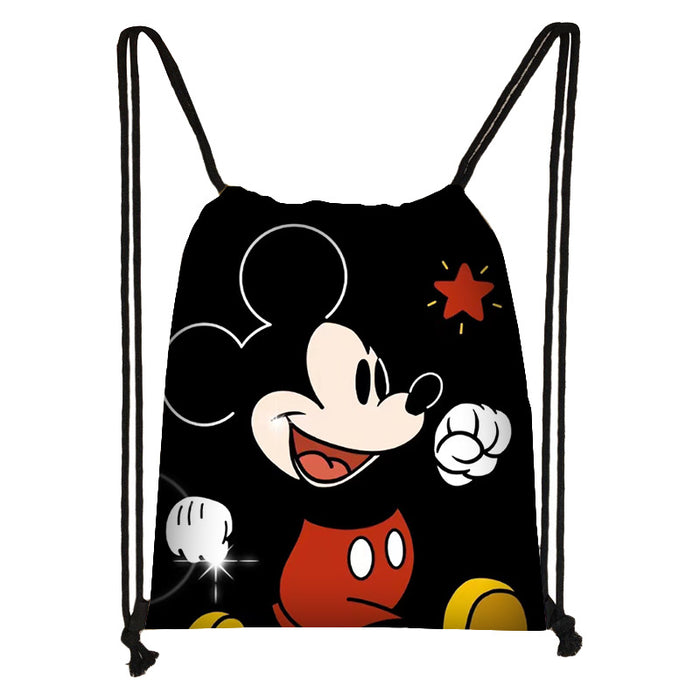 Wholesale Outdoor Portable Cute Cartoon Printed Drawstring Bag JDC-BP-Changs005