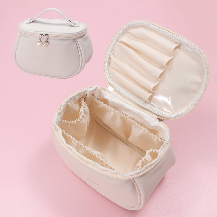 Wholesale Travel toiletry bag, simple makeup bag, zipper, large capacity, portable, high-end feel