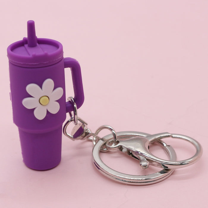 Wholesale Keychain Pendant Ice Bully Cup Key Chain Water Cup Decoration Accessories