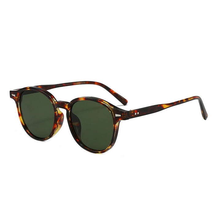 Wholesale Classic Retro Round  Small Frame Ladies Sunglasses