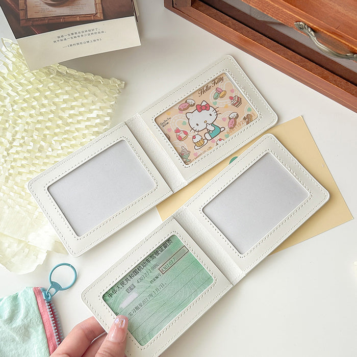 Wholesale Brown embroidered cute cartoon driver' s license cover